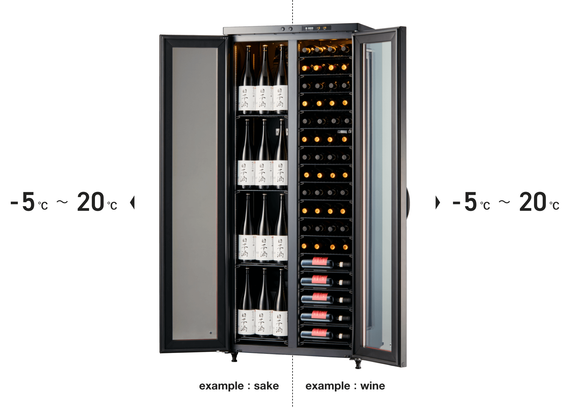 Temperature Control Features of SAKE CELLAR SAKE CELLAR